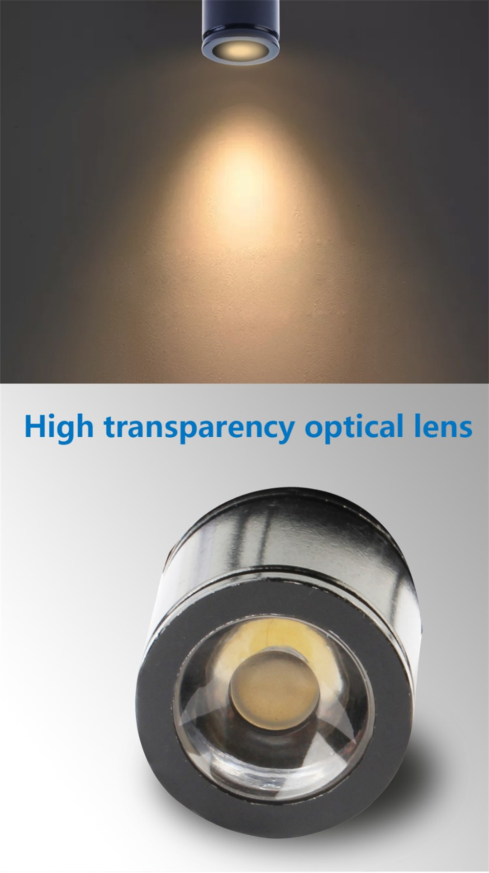 0101 100v-120v led spot light 1W indoor lighting wall mounted spot light HX-011 factory