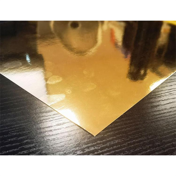 Impress clients with gold embossed letterheads