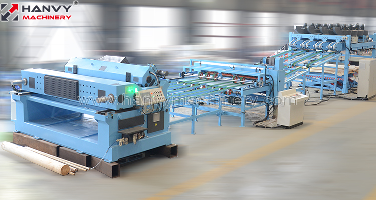 4x8ft High Speed 100m/min Plywood Edge Cutting Trimming Saw Plywood Making Machine factory
