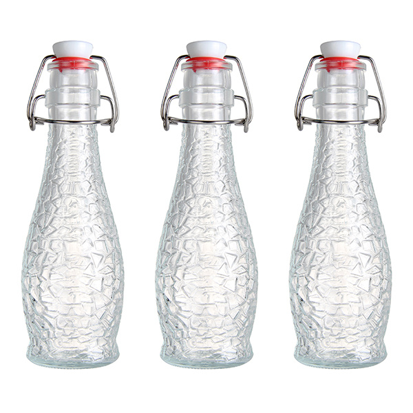 The Easy-to-Use Flip Top Lid on Glass Bottles
