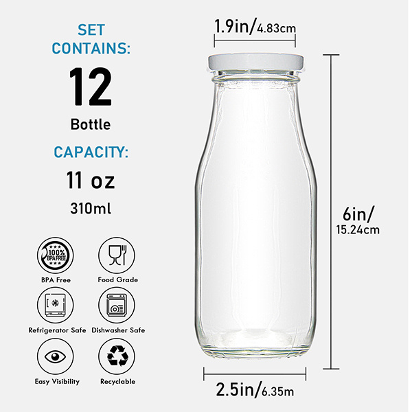 Add a Touch of Charm to Your Table Setting with Bottle Milk Glass