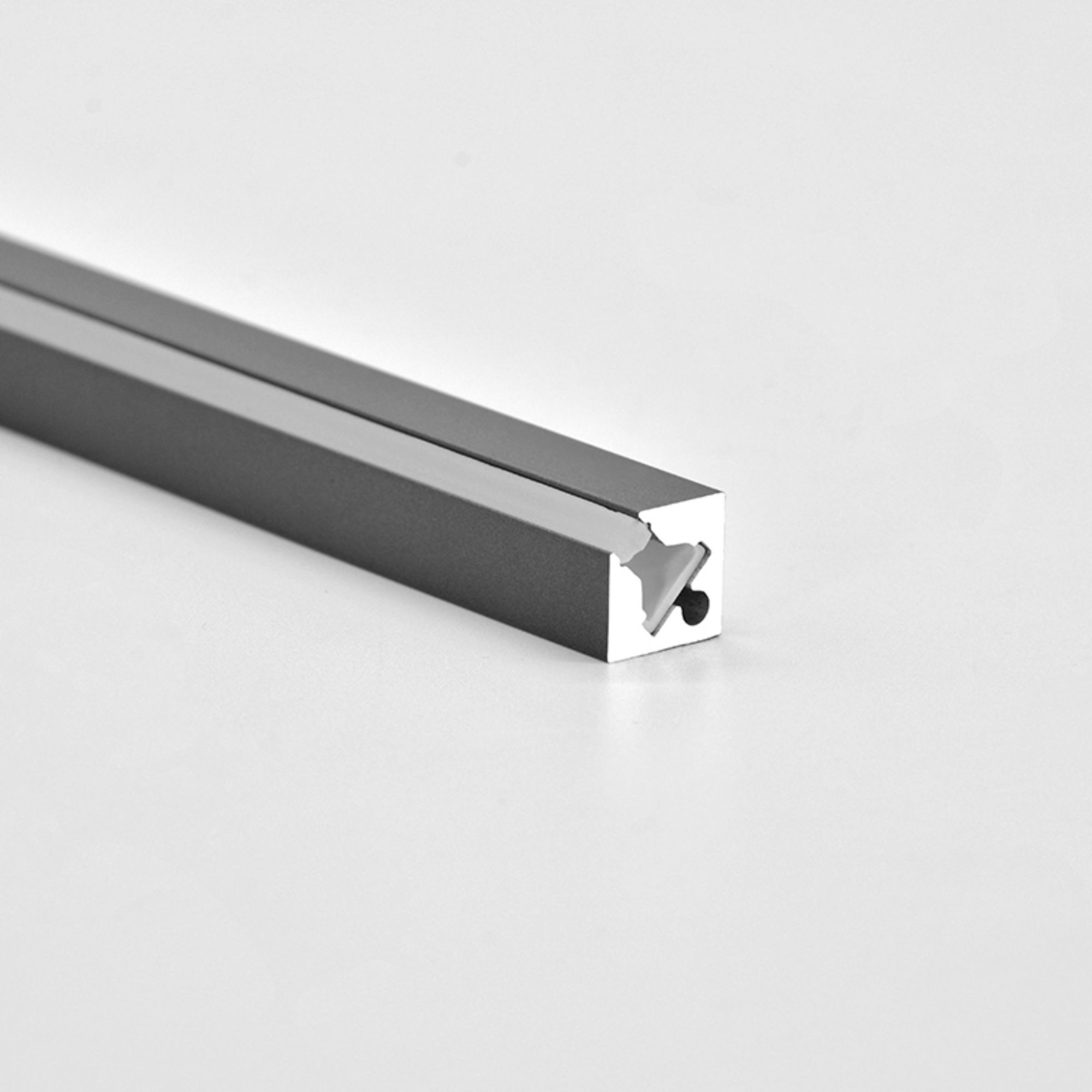 JC-2524 LED Plug-in Aluminum Profile W10mm x H10mm