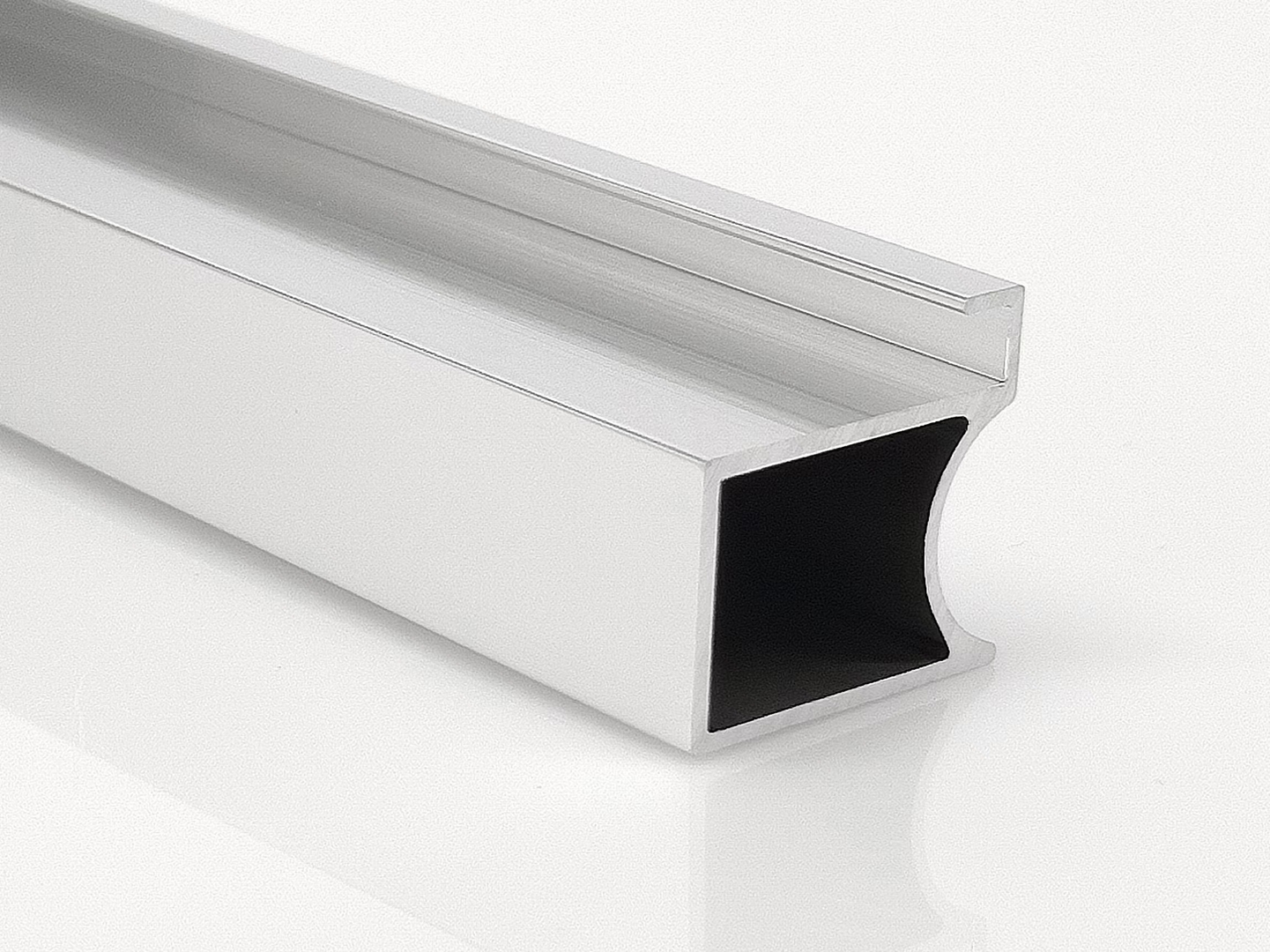 JC-1074 Bathroom Shelf Frame Profile W20mm x H14.3mm
