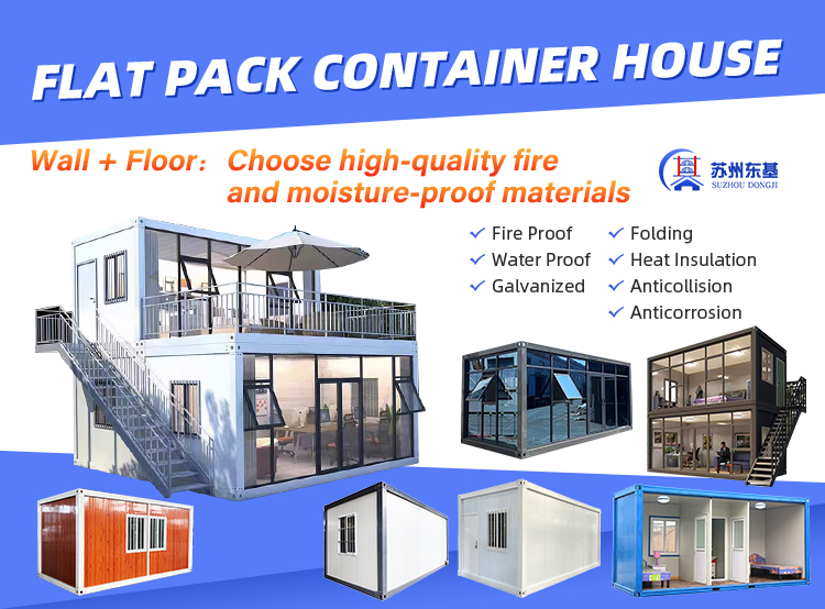 40ft glass sloping roof in Thai ancient style prefabricated house container building steel construction module summerhouse home manufacture
