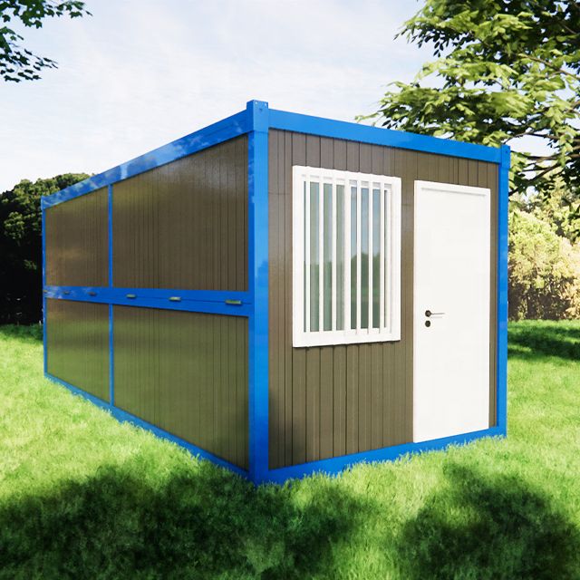 Case prefabricate prietenoase mediului, realizate din containere reciclați.