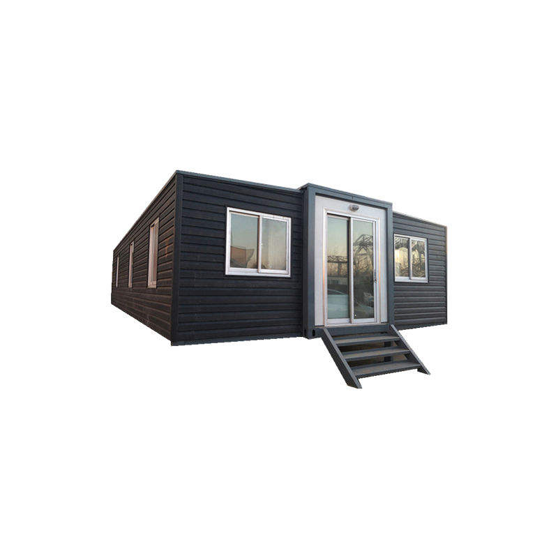40ft glass sloping roof in Thai ancient style prefabricated house container building steel construction module summerhouse home details
