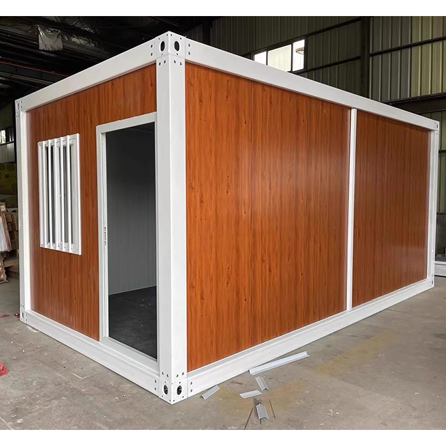 40ft glass sloping roof in Thai ancient style prefabricated house container building steel construction module summerhouse home supplier