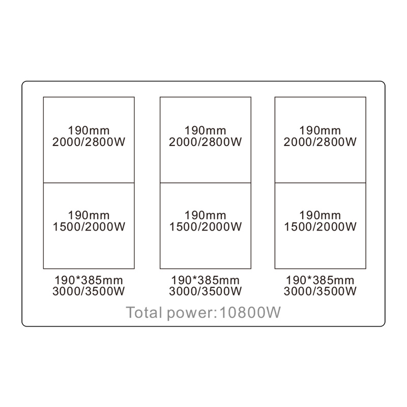 IH9690FM1-IS05 | 6 Burners Electric Induction Cooker supplier