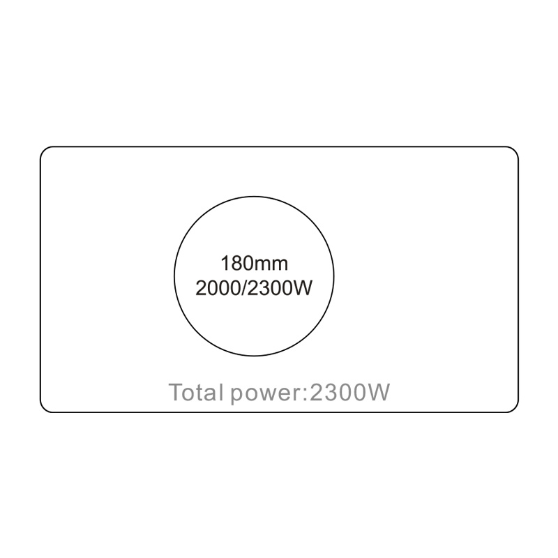 IH5123P1-T02 | Single Burner Electric Ceramic Hob Induction Cooker details