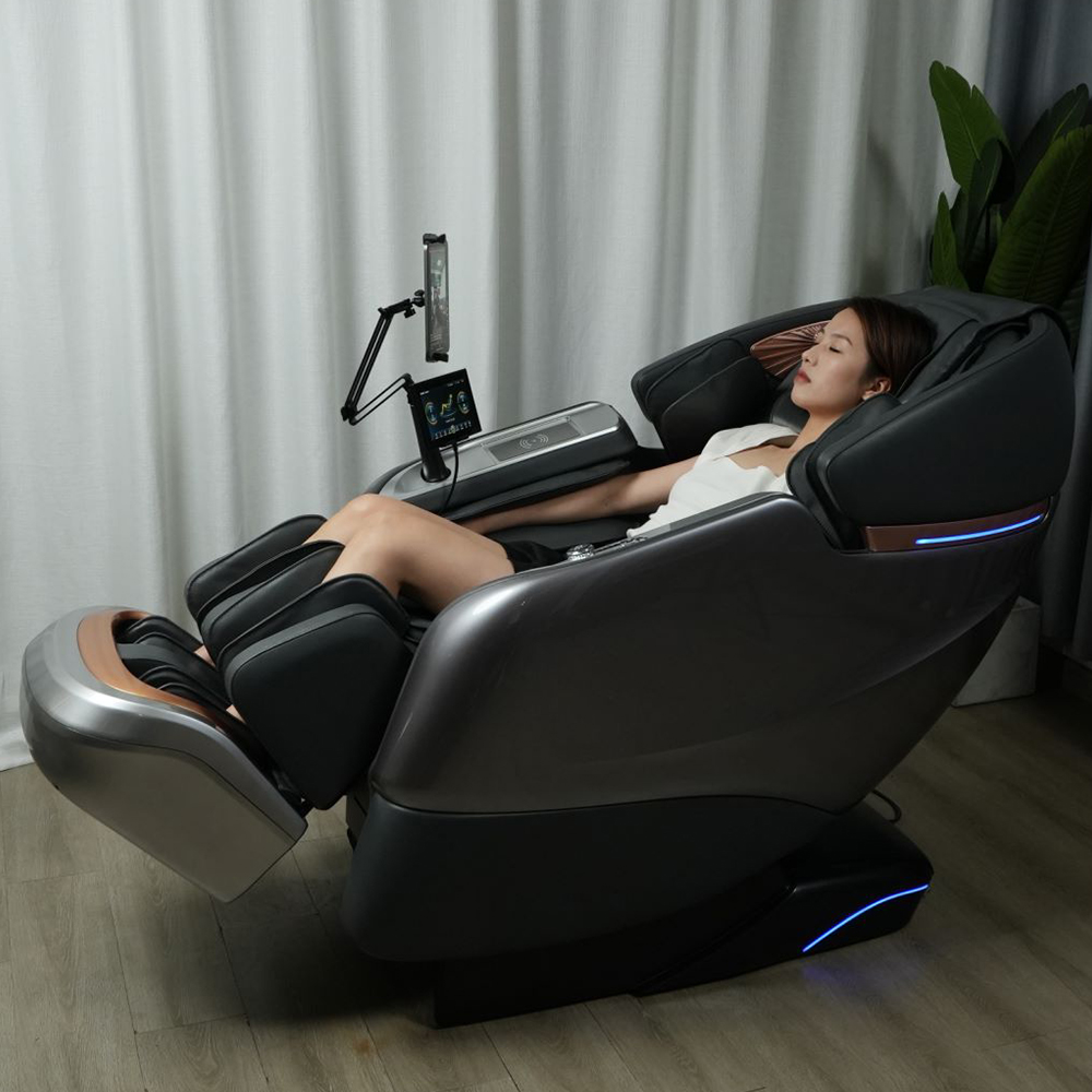 Experīre potentiām technologiae gravitātis zerō in ūnō ex nostrum plēnē mōbilitātibus lūxuōsīs massāgicīs recumbentibus.