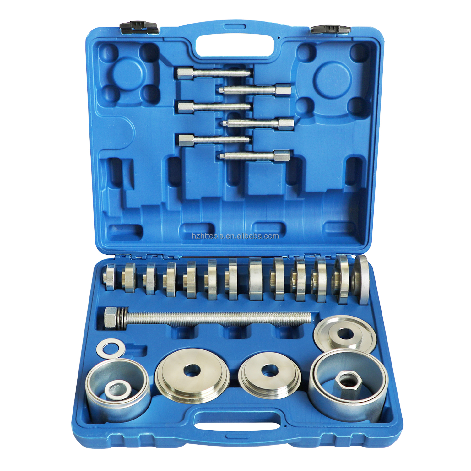 30 Piece Front Wheel Bearing Removal Installation Tools Puller Set Replacement Automotive Mechanics Tool Kit factory