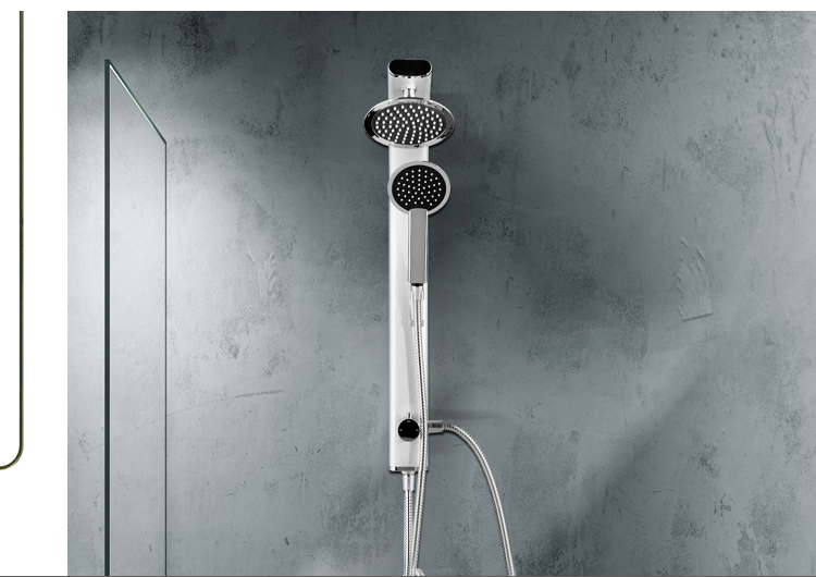 Quality design adjustable shower column wall hang shower panel CF-3021B manufacture