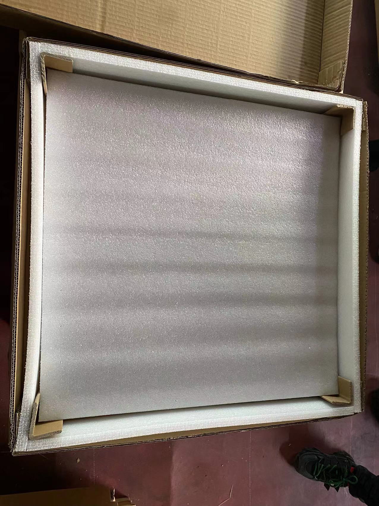 Water Saving Square Ceiling Rain Shower Head 304 Rainfall Magnetic Stainless Steel  BOX113825M supplier