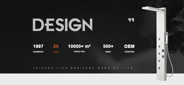 Quality guaranteed economical modern endure aluminum alloy rain shower panel CF-9224 supplier