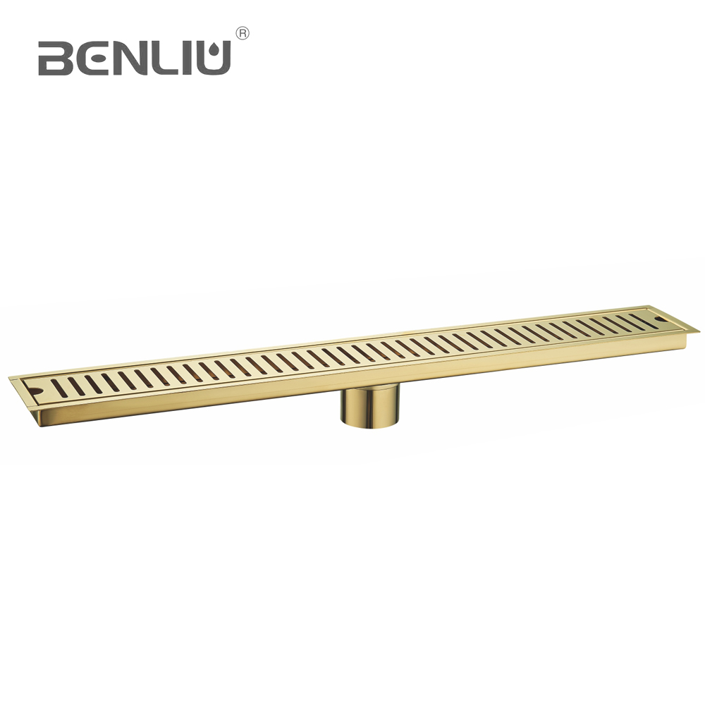 Best price perfect design popular bath  stainless steel  long floor drain DR10 supplier