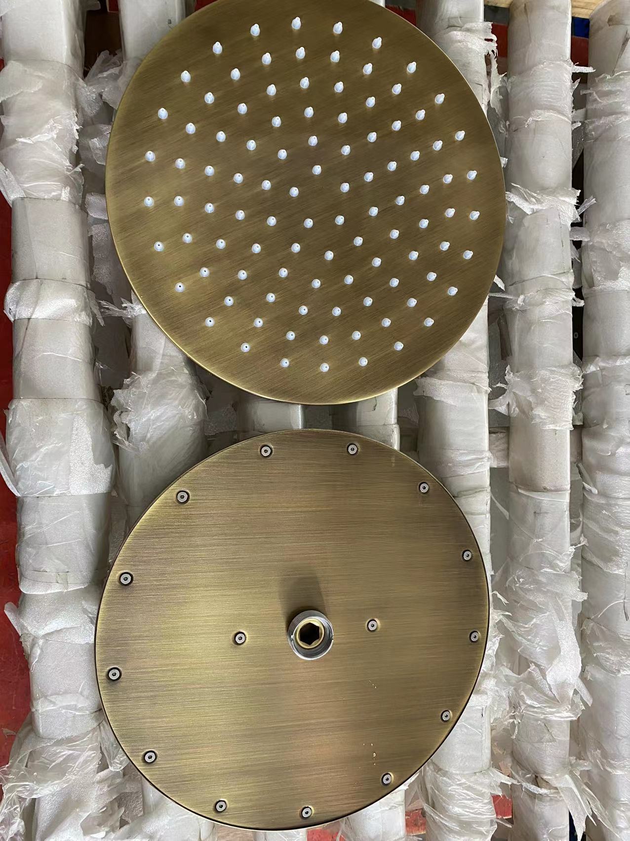 Water Saving Square Ceiling Rain Shower Head 304 Rainfall Magnetic Stainless Steel  BOX113825M manufacture