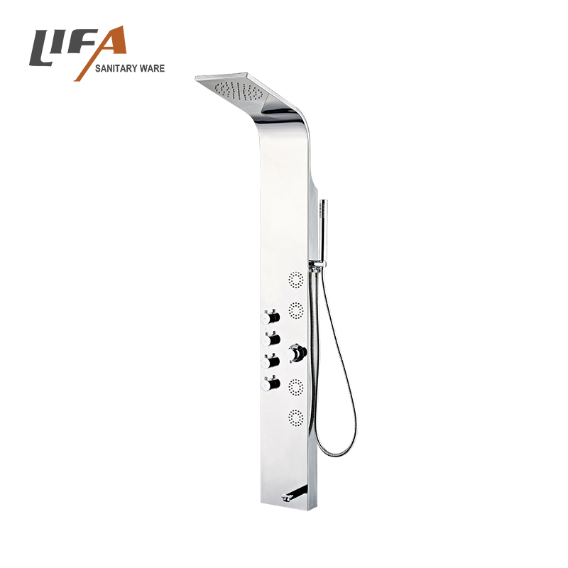 Highly adaptable summer is coming update technology stainless steel shower panel CF-8212