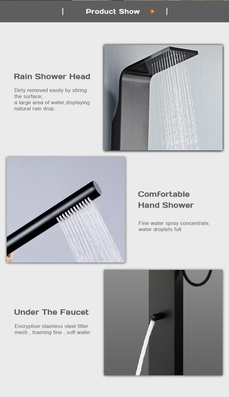 New Design Outdoor Garden Shower Aluminium Swimming Pool Shower With Footwash CF-5016 supplier