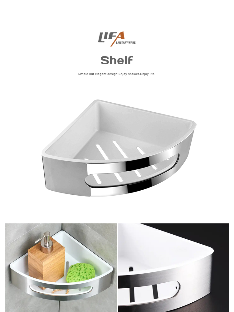 Bathroom corner shelf B1001 manufacture
