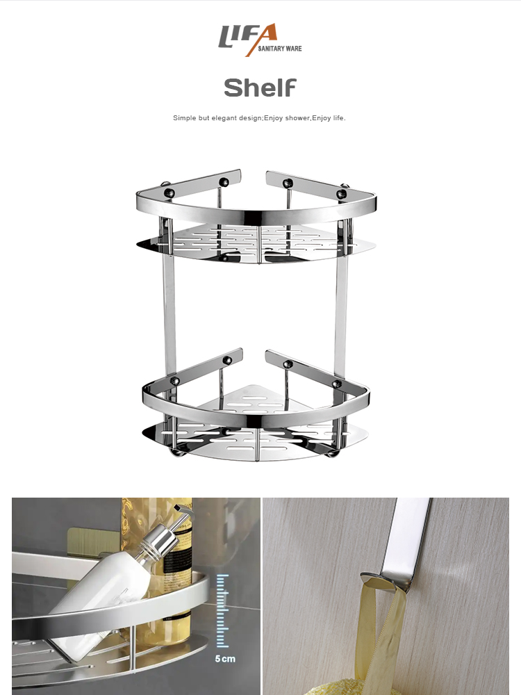 Bathroom corner shelf D2030 supplier