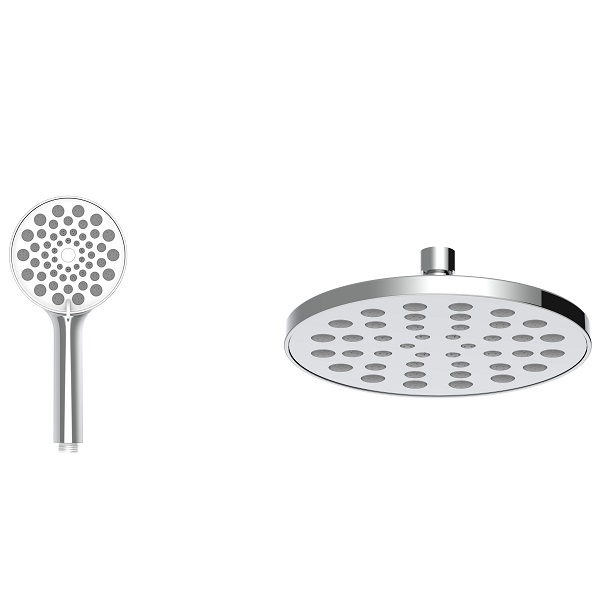 השתקלו באמנות של הシャワー עם shower ידני ותא שOWER קומבינציה.