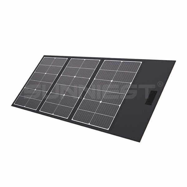 A compact and foldable solar panel for outdoor adventures