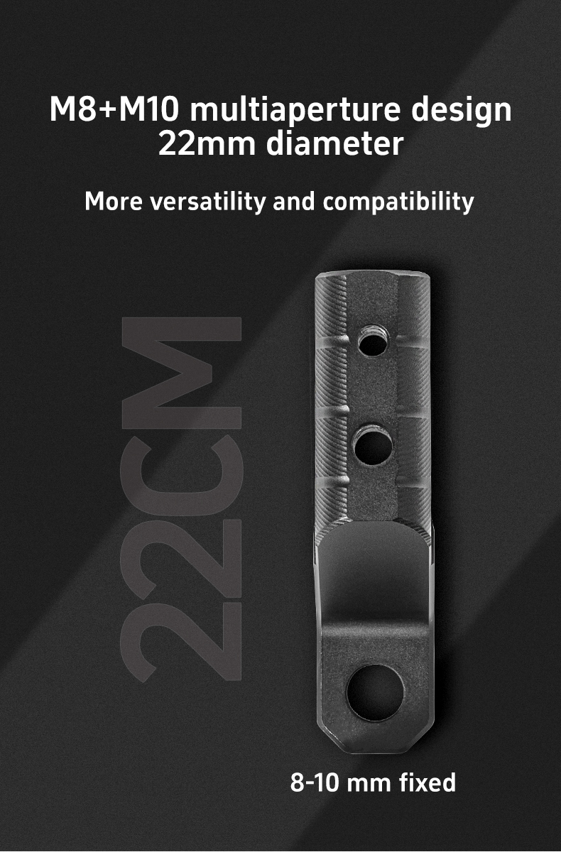 Details of rearview mirror extension bracket in English02