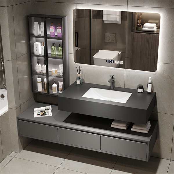 Custom Wash Basin with Cabinet Designs