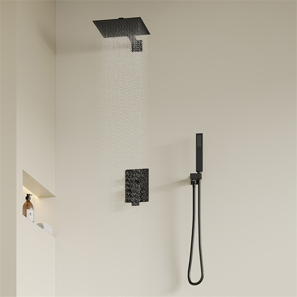 Recreate the Jungle with a Rainforest Shower Bathroom