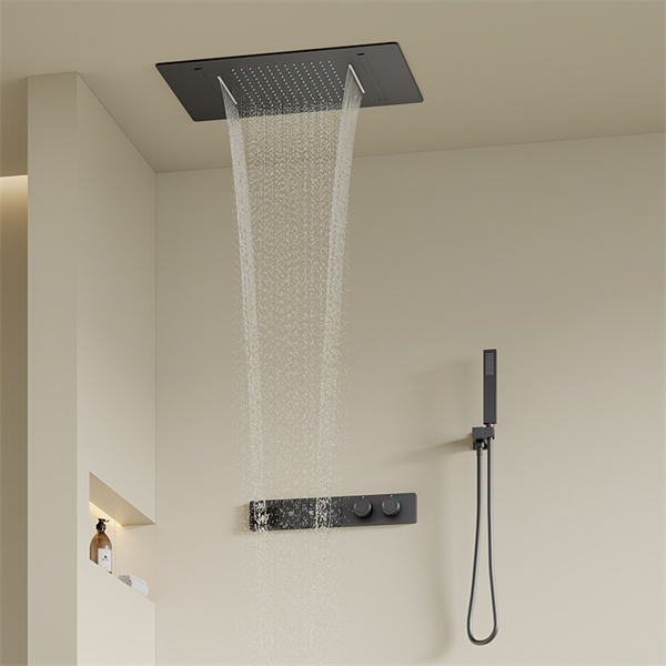 Escape into the Wild with a Serene Rainforest Shower Experience