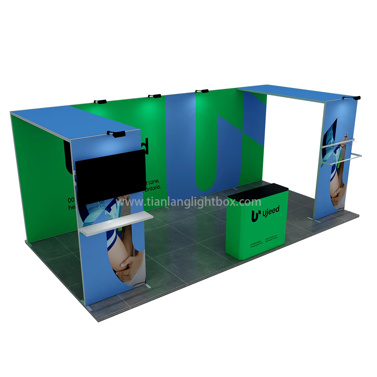 Enhance Your Exhibit Booth with Easy-to-Install LED Light Boxes from Tian Lang