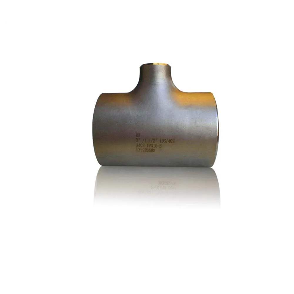 Pipe Fittings 2'' Stainless Steel Reducing Tee