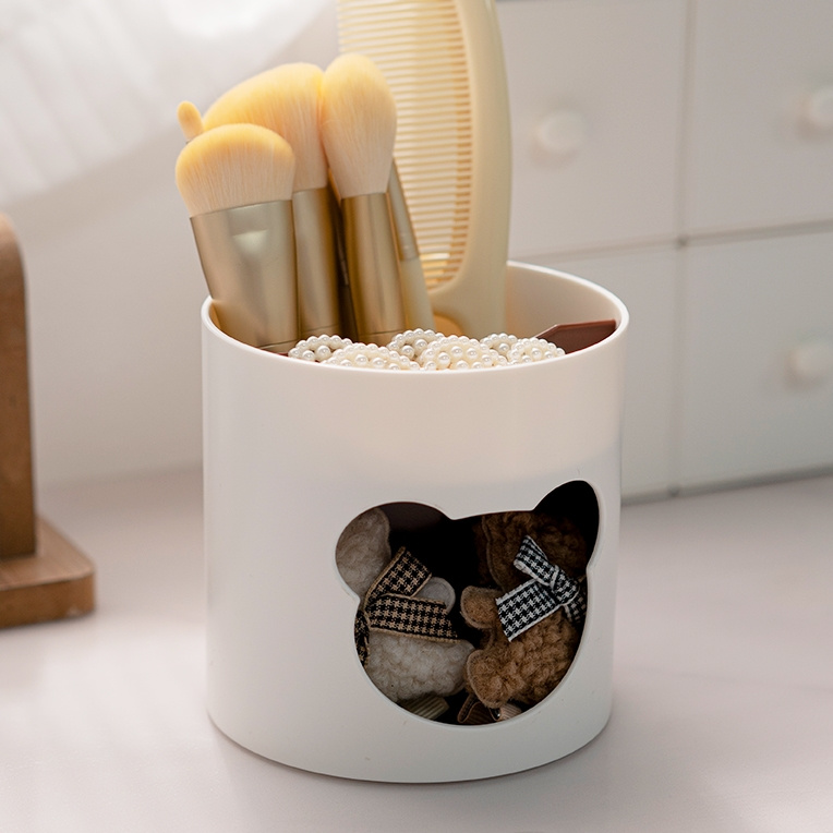 Tukar Beg Kosmetik yang Penuh Hamburan dengan Pengatur Kosmetik