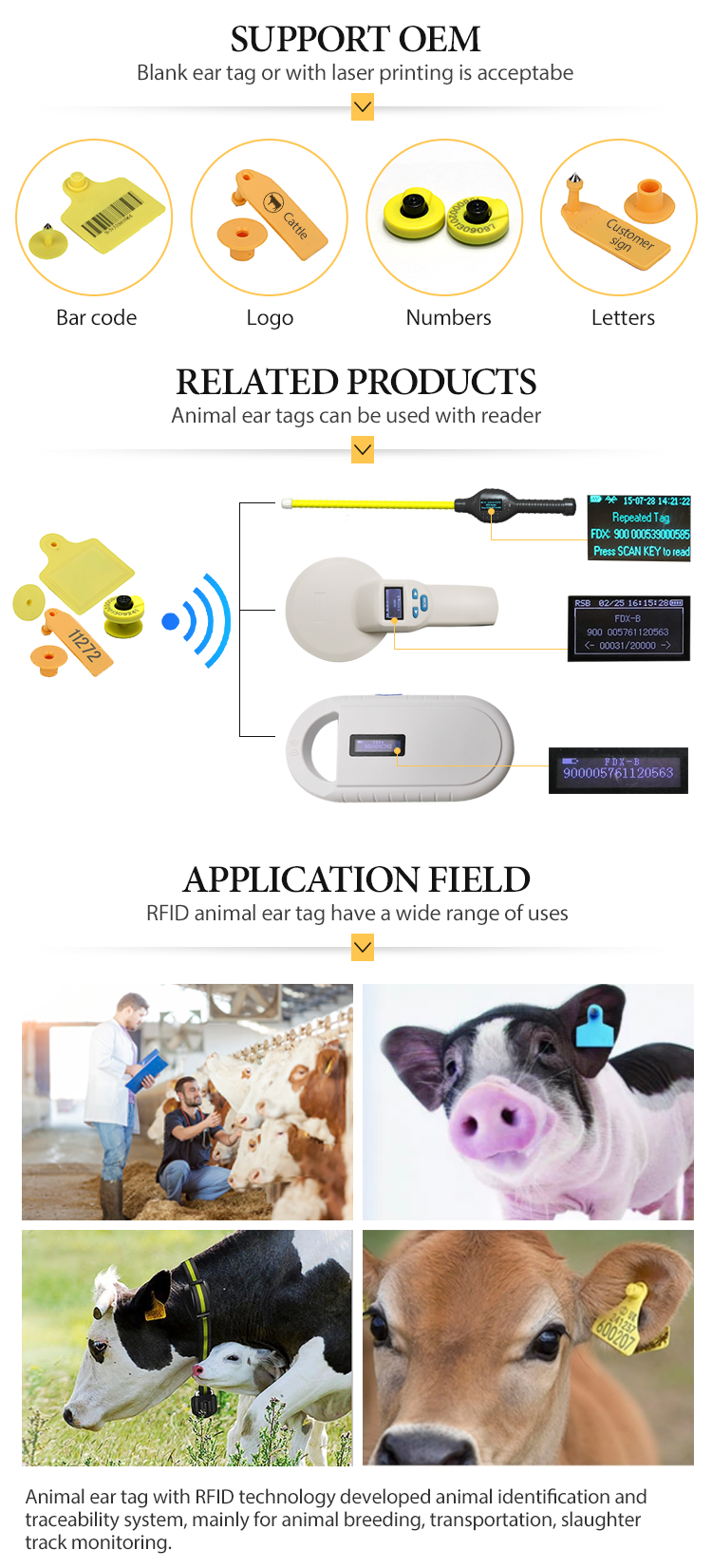 product plastic tpu programmable rfid uhf animal ear tag for cattle-6