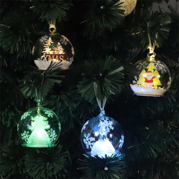 Add a Touch of Elegance to Your Christmas Tree with Glass Decorations