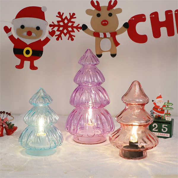 Glass Christmas Tree Can Be Used Year After Year