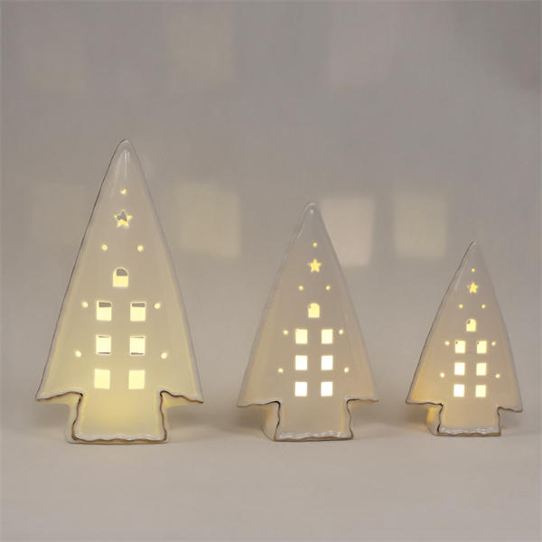 Create a Cozy Ambiance with Warm Glowing Ceramic Tree Lights