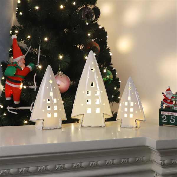 Bring a Classic Holiday Tradition into Your Home with Ceramic Tree Lights