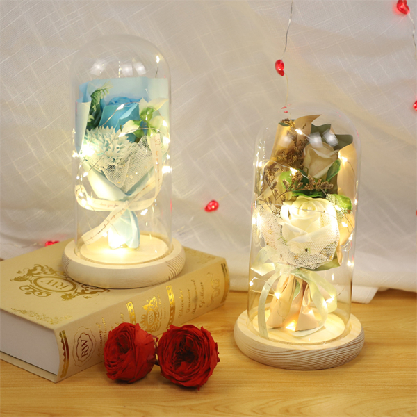 Blossom into the night with a light up flower.