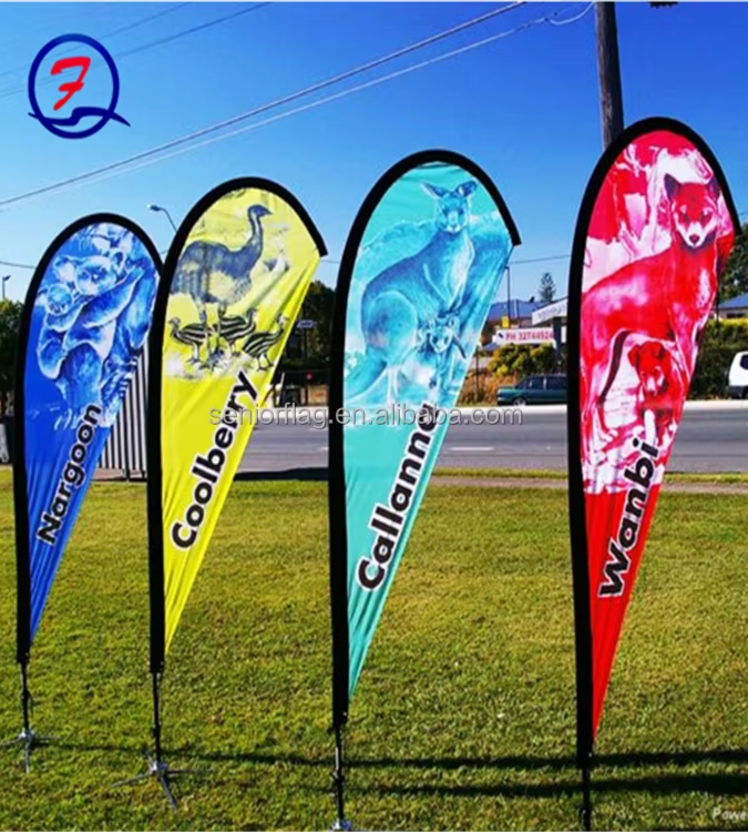 Cost-Effective Marketing Solution with Beach Flags