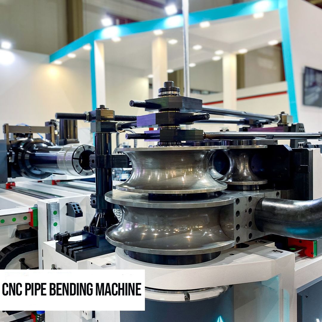 Versatile and adaptable hyd pipe bender for various pipe sizes and materials