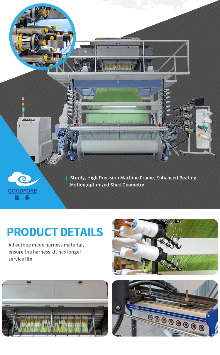 Goodfore Embroidery Logo Printing Ultrasonic Production Small Automatic Clothing For Woven Label Tags Machine factory