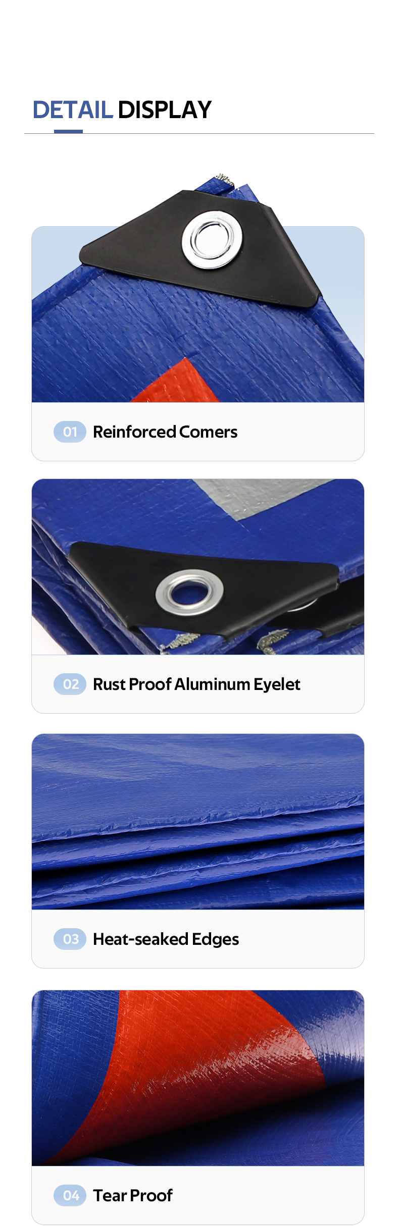 SP Good Quality And Low Price Portable Foldable 100% Plastic PE PP Woven Fabric Rolls Tarpaulin supplier