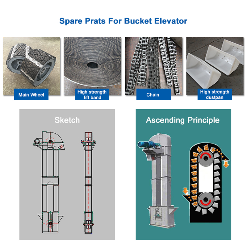 TDTG series bucket elevator factory