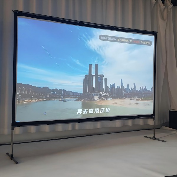 Iru b’presentazzjonijiet tiegħek f’ kull lokk jekk tixtieq dan l-iskrin portabbil