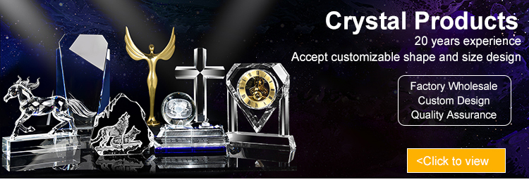 Shining Unique Custom Colorful Round Crystal Trophy with Black Base for Corporate and Sports Awards supplier
