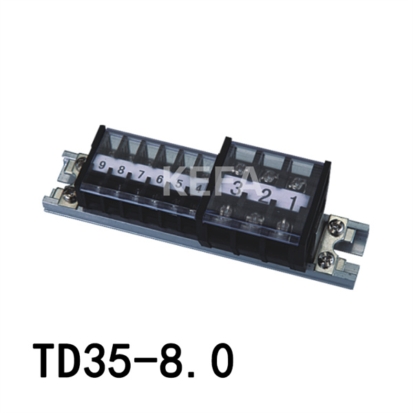 Come installare e connettere correttamente la grondaia din e i blocchi terminali?