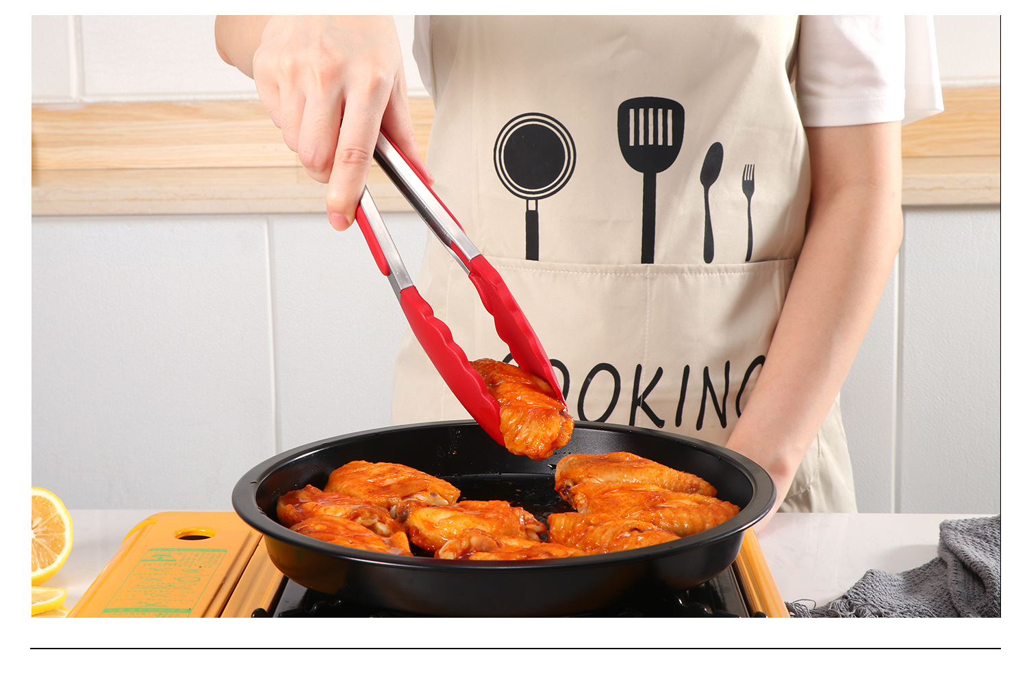 Silicone Kitchen Cooking Tools Utensils Heat Resistant Non-stick Cooking Utensil 10 pcs Set for Cooking and Baking details