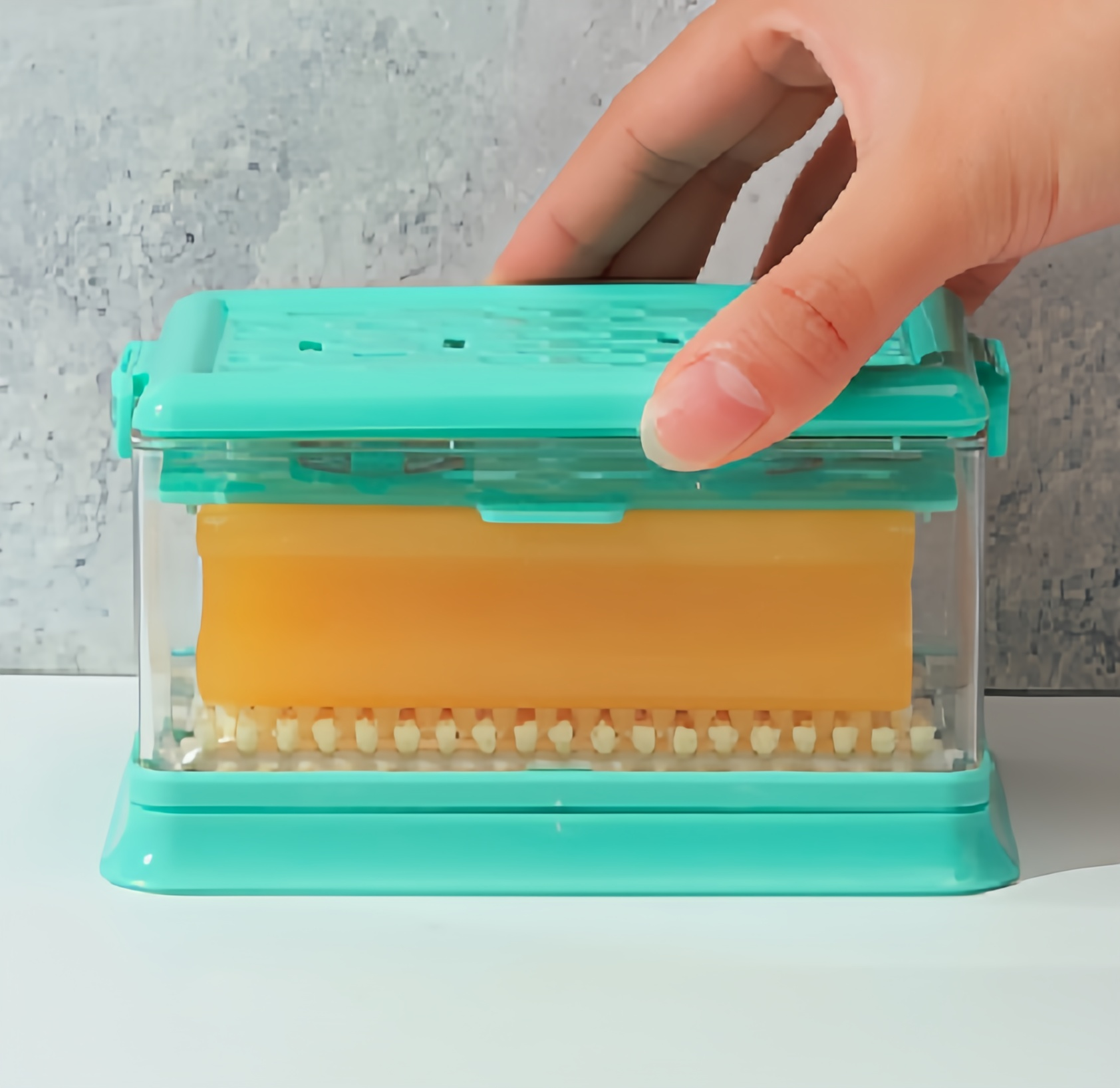 New Design Bathroom Foaming Soap Box with Cleaning Brush Draining Dish Laundry Soap Holder Case Clothing Soap Container Foam Box details