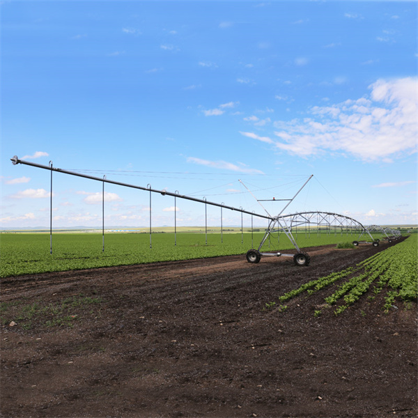 Termés növelése tengelyes locsolási technológiával